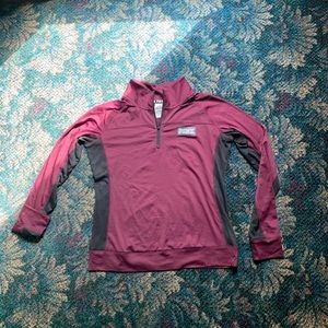 Pink athletic sweatshirt